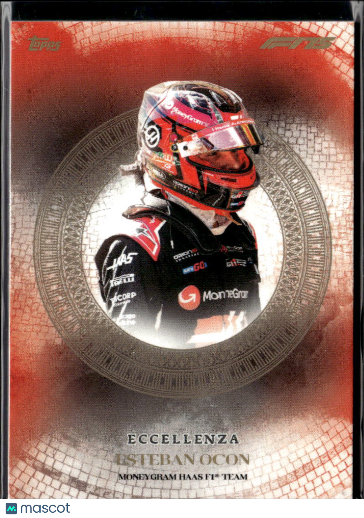 Esteban Ocon 2025 Topps F1 Eccellenza Base MoneyGram Haas F1 Team