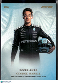 George Russell 2025 Topps F1 Eccellenza Mercedes-AMG Petronas