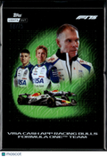 Mekies Daniel Ricciardo Yuki Tsunoda 2025 Topps Lights Out 68/75 Visa Cash App
