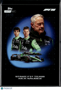 Guanyu Valtteri Bottas Andreas Seidl 2025 Topps Lights Out F1 24/99 Stake F1