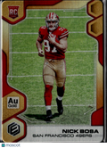 Nick Bosa 2019 Elements GOLD Metal Rookie RC 4/25 San Francisco 49ers