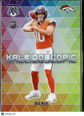 Bo Nix 2024 Mosaic Kaleidoscopic RC SSP CASE HIT Rookie Denver Broncos