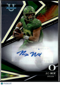 Bo Nix 2022 Bowman's Best Auto Autograph Rookie RC Broncos Oregon Ducks