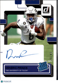 Deneric Prince 2023 Donruss Auto Autograph RC 20/49 Tulsa Golden Hurricane