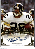 Rod Woodson 2013 Leaf Sports Heroes Auto Autograph 6/10 Pittsburgh Steelers