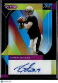 Drew Brees 2023 Leaf Vivid Auto Autograph SSP New Orleans Saints 1/5