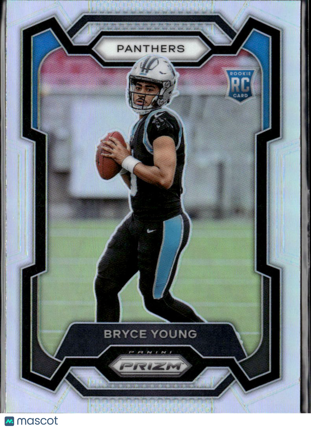 Bryce Young 2023 Prizm Silver Prizm Rookie RC #311 Carolina Panthers
