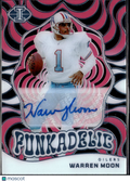 Warren Moon 2023 Illusions Funkadelic Auto Autograph 36/50 Houston Oilers