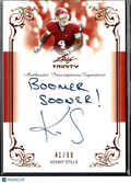 Kenny Stills 2013 Leaf Trinity Inscription Auto Autograph RC 41/60 OU Sooners