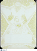 Treylon Burks 2022 Leaf Exotic Football RC Yellow Printing Plate Titans 1/1