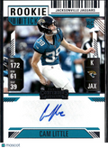 Cam Little 2025 Contenders Auto Autograph RC Arkansas Jacksonville Jaguars