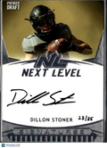 Dillon Stoner 2021 SAGE Auto Autograph RC 23/25 Oklahoma State Cowboys OSU