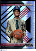 Shai Gilgeous-Alexander 2018-19 Prizm Luck of the Lottery Hyper RC Clippers