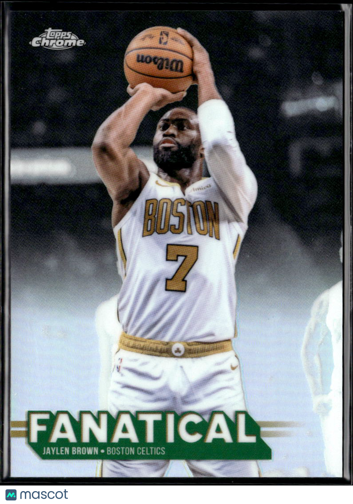 Jaylen Brown 2026 Topps Chrome Fanatical CASE HIT SSP Boston Celtics