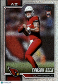 Carson Beck 2026 Topps Flagship Sand Glitter Rookie RC #305 Arizona Cardinals