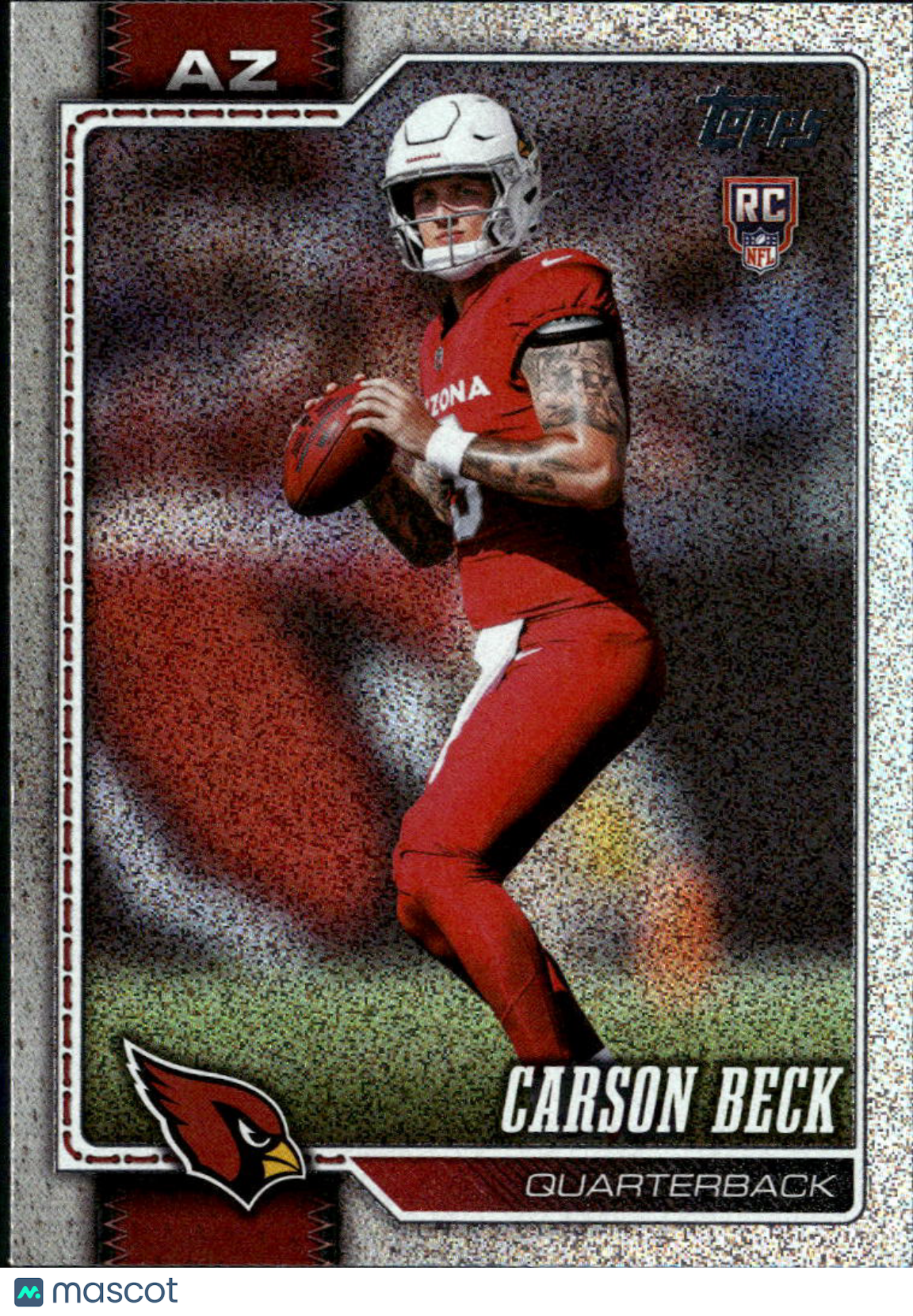 Carson Beck 2026 Topps Flagship Sand Glitter Rookie RC #305 Arizona Cardinals