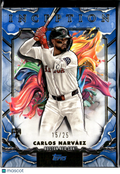 Carlos Narvaez 2025 Topps Inception Blue Rookie RC /25 Boston Red Sox