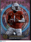 Cameron Cam Ward 2023 Bowman Inception Rookie RC 62/75 Washington State Titans