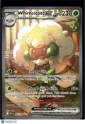Whimsicott EX 2025 White Flare Holo Secret Rare SAR #165/86