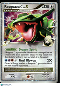 Rayquaza C LV.X 2009 DP Holo Black Star Promo #DP47