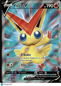 Victini V 2021 Battle Styles Holo Ultra Rare FA #144/163