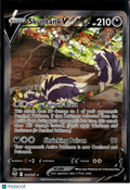Skuntank V 2022 Silver Tempest Holo Rare FA #181/195