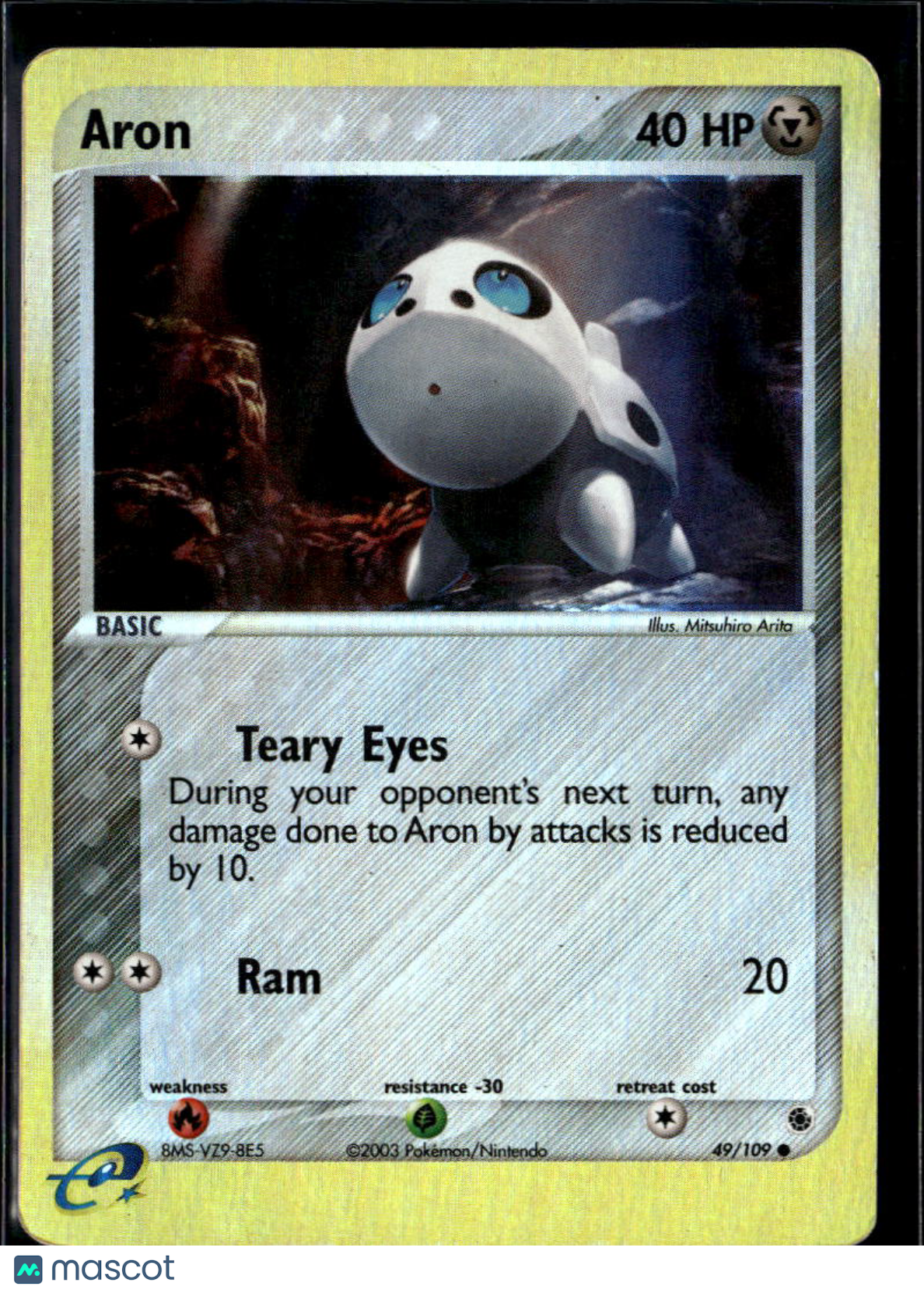 Aron 2003 EX Sandstorm #49/109
