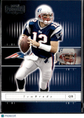 Tom Brady 2001 Playoff Preferred 2nd Year Card #33 New England Patriots