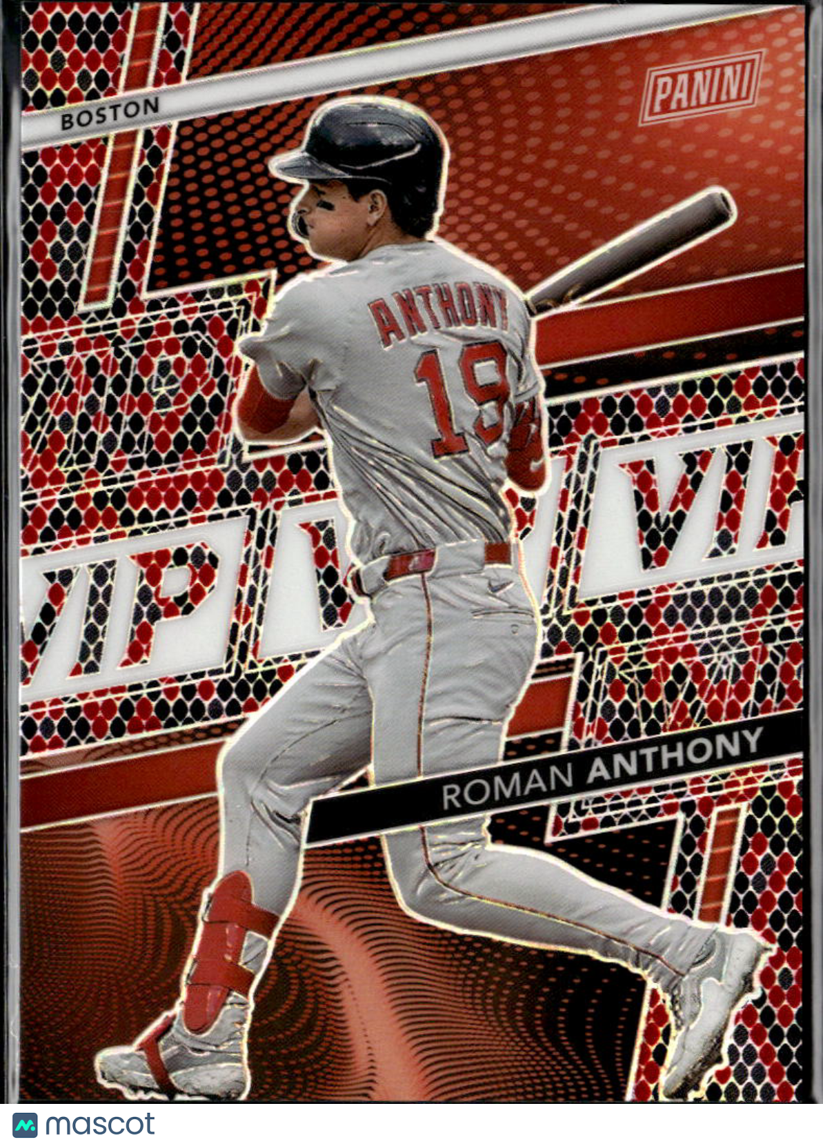 Roman Anthony 2026 Panini Prizm VIP Snakeskin SSP SHORTPRINT Boston Red Sox