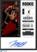 Bam Adebayo 2017-18 Contenders Auto Autograph RC Rookie Miami Heat