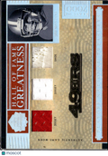 Joe Montana 2006 National Treasures Game Worn Patch Shoe /49 San Francisco 49ers