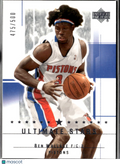 Ben Wallace 2003-04 Upper Deck Ultimate Stars 475/500 Detroit Pistons