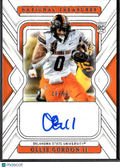 Ollie Gordon II 2025 National Treasures Auto Autograph RC /99 Oklahoma State OSU