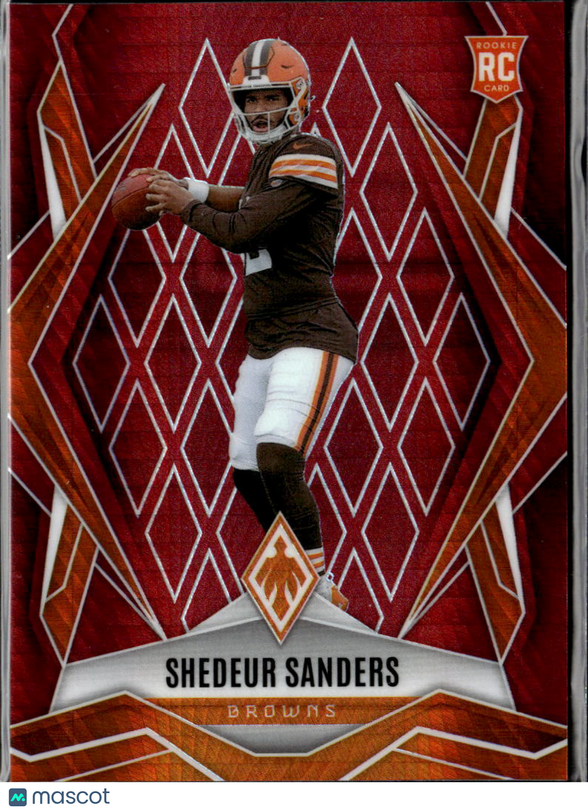 Shedeur Sanders 2025 Phoenix Red Rookie RC 199/399 Cleveland Browns