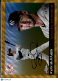 Ryan McMahon 2025 Topps Chrome Platinum GOLD Wave Refractor 14/50 NY Yankees