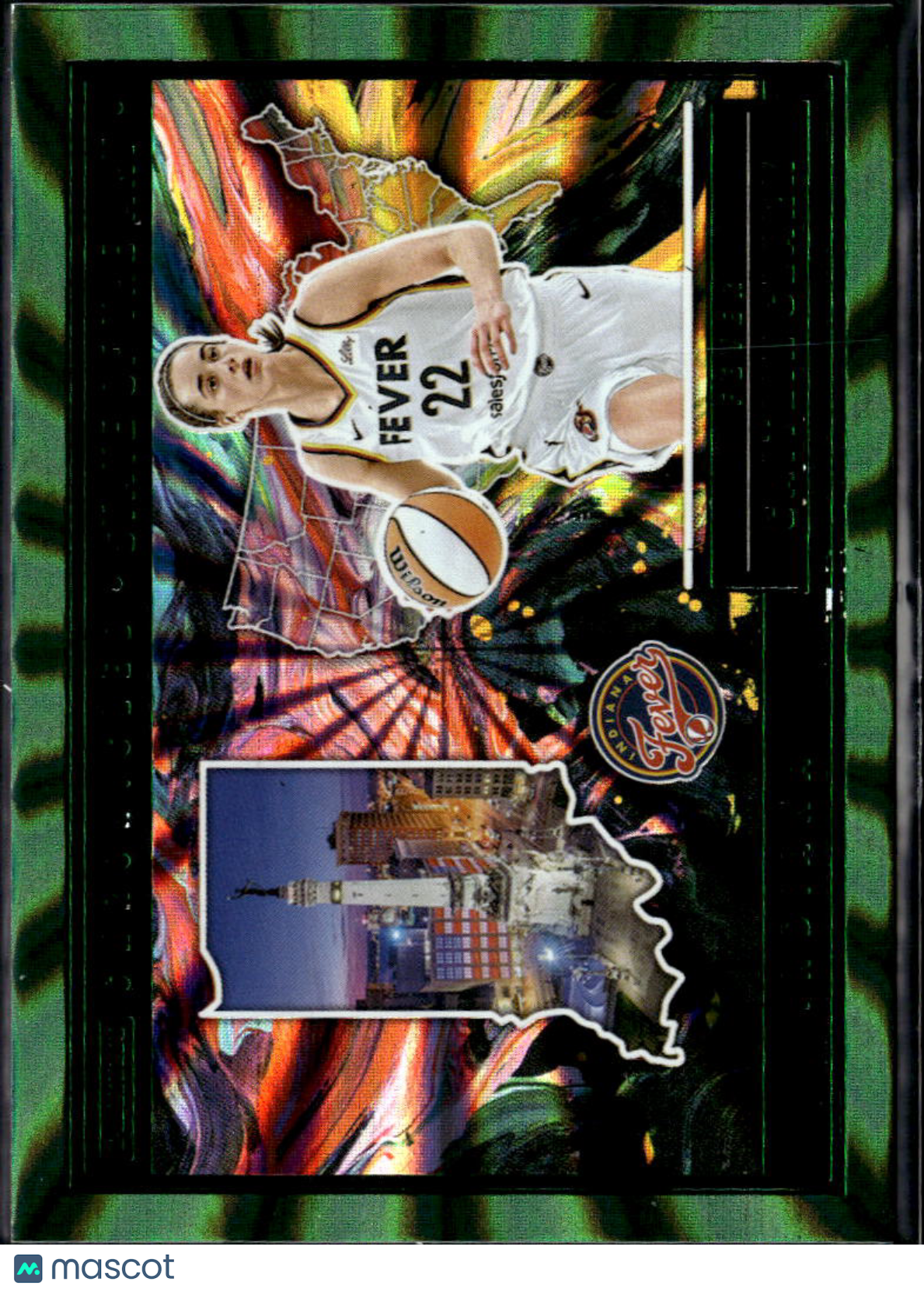 Caitlin Clark 2025 Chronicles State of the Art Green Indiana Fever