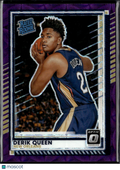 Derik Queen 2025 Optic Rated Rookie RC Purple 52/75 New Orleans Pelicans