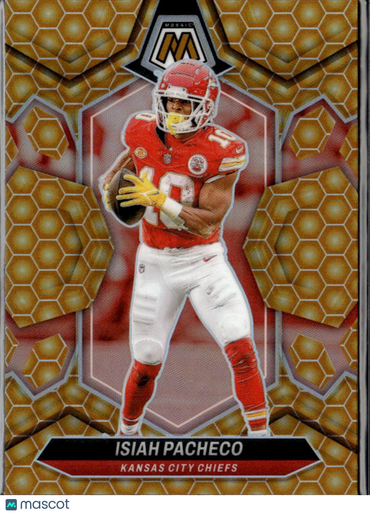 Isiah Pacheco 2024 Mosaic Honeycomb SSP SHORTPRINT Kansas City Chiefs