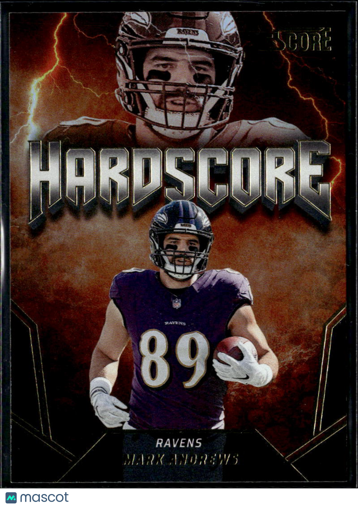 Mark Andrews 2024 Score Hardscore SSP CASE HIT Baltimore Ravens Sooners