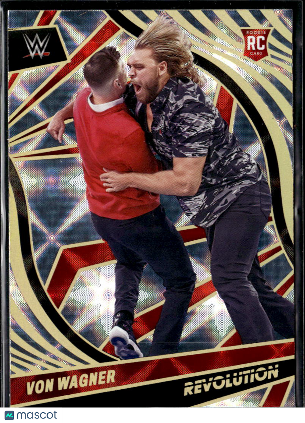 Von Wagner 2022 Revolution WWE Galactic CASE HIT SSP Rookie RC Wrestling