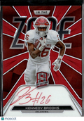 Kennedy Brooks 2022 Spectra Red Ink Auto Autograph RC 18/75 Oklahoma Sooners