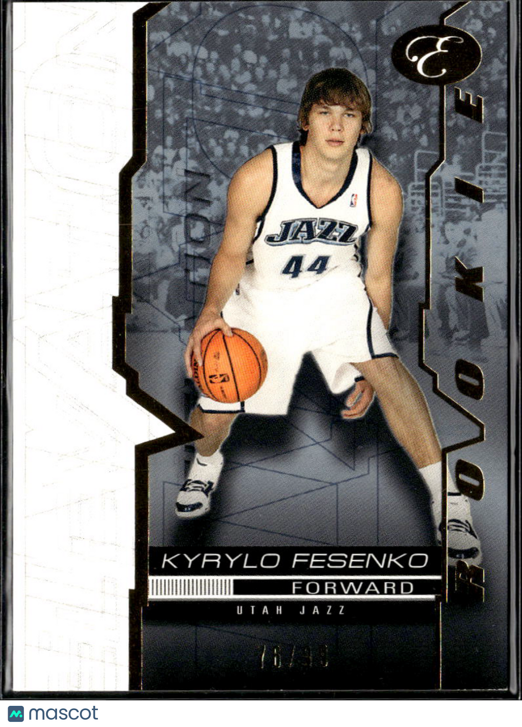 Kyrylo Fesenko 2007 Topps Elevation Rookie 76/99 Utah Jazz