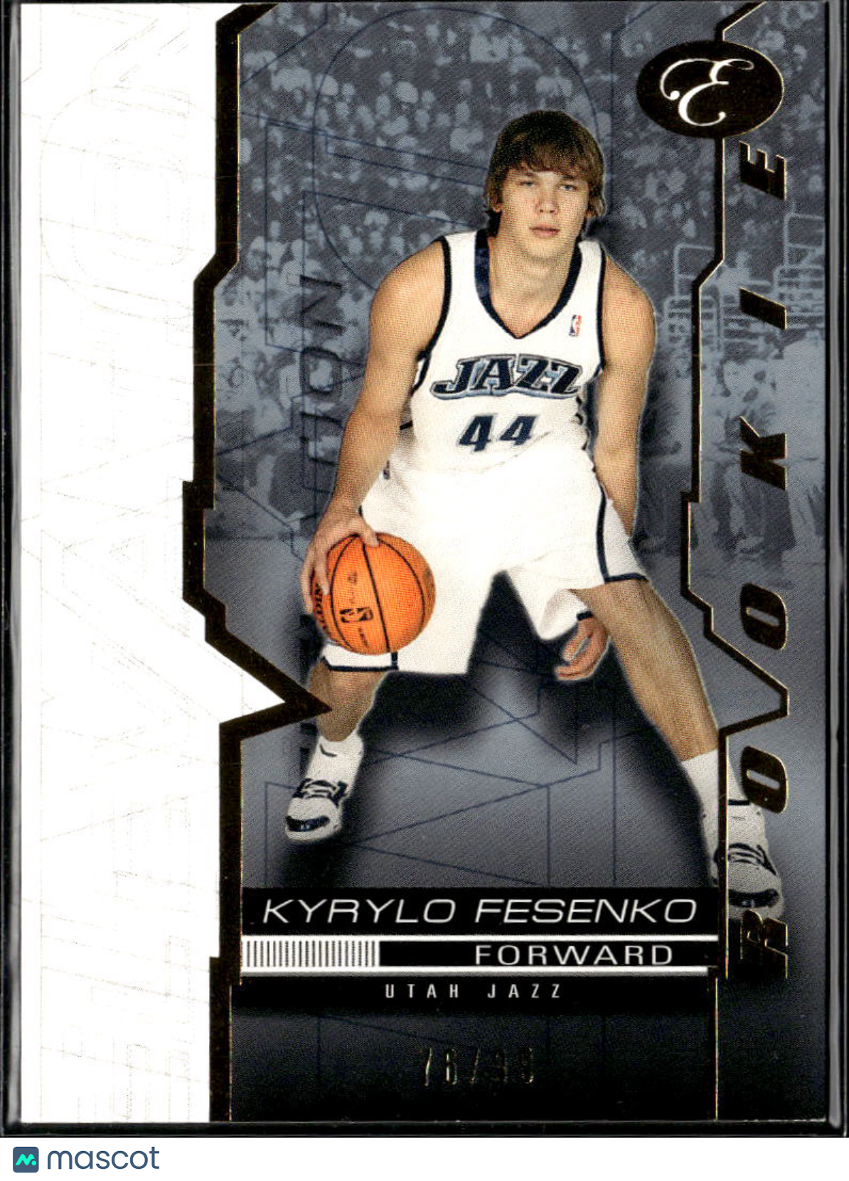 Kyrylo Fesenko 2007 Topps Elevation Rookie 76/99 Utah Jazz