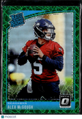Alex McGough 2018 Optic Green Velocity Rated Rookie Seattle Seahawks