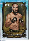 Belal Muhammad 2026 Topps Chrome Allen & Ginter UFC Blue 190/199