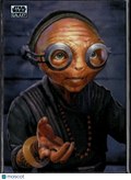 Maz Kanata 2026 Topps Star Wars Galaxy Refractor #22