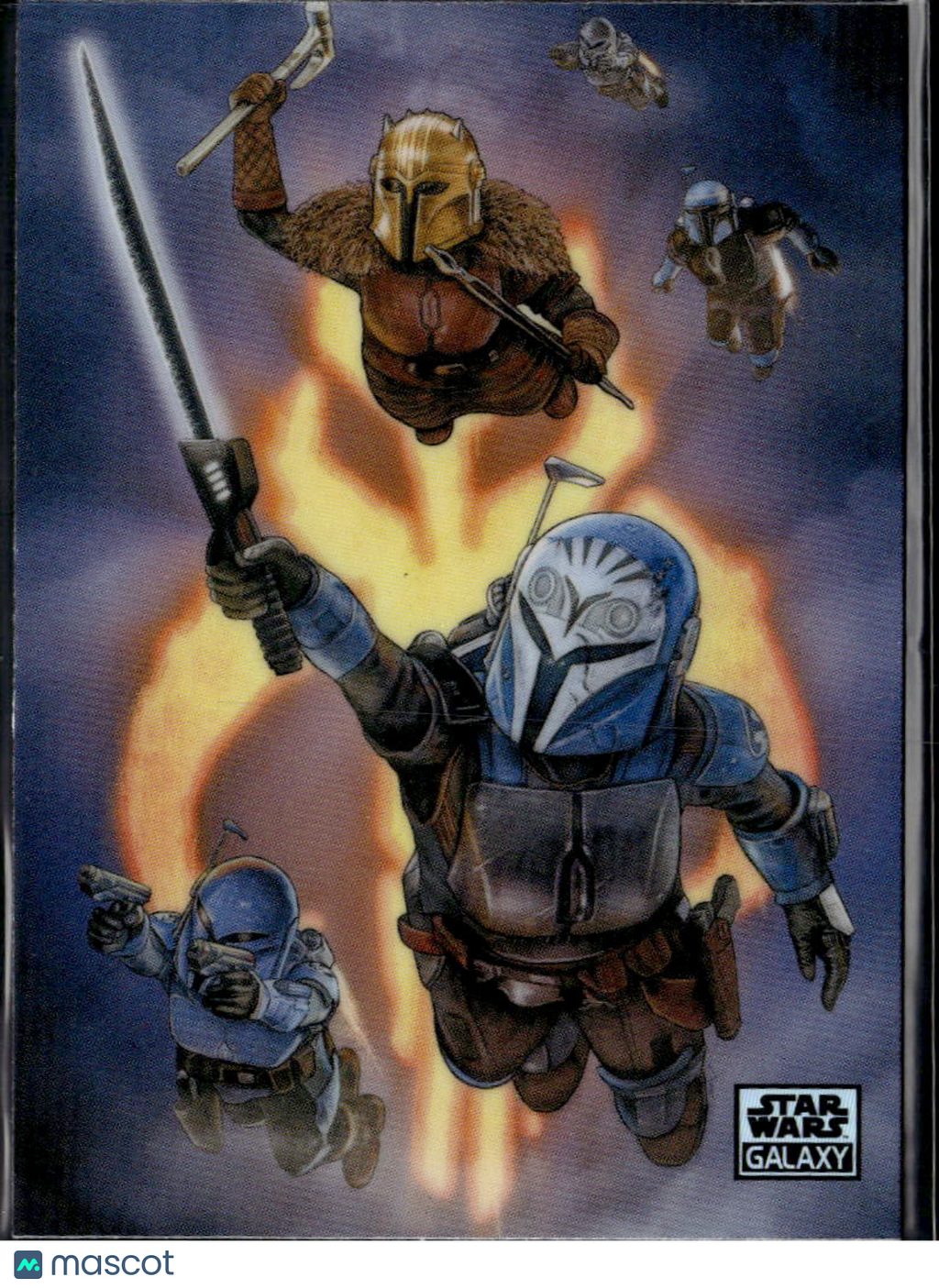 For Mandalore 2026 Topps Star Wars Galaxy Refractor #28