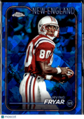 Irving Fryar 2024 Topps Chrome Blue Sapphire Refractor New England Patriots