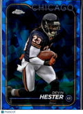 Devin Hester 2024 Topps Chrome Blue Sapphire Chicago Bears