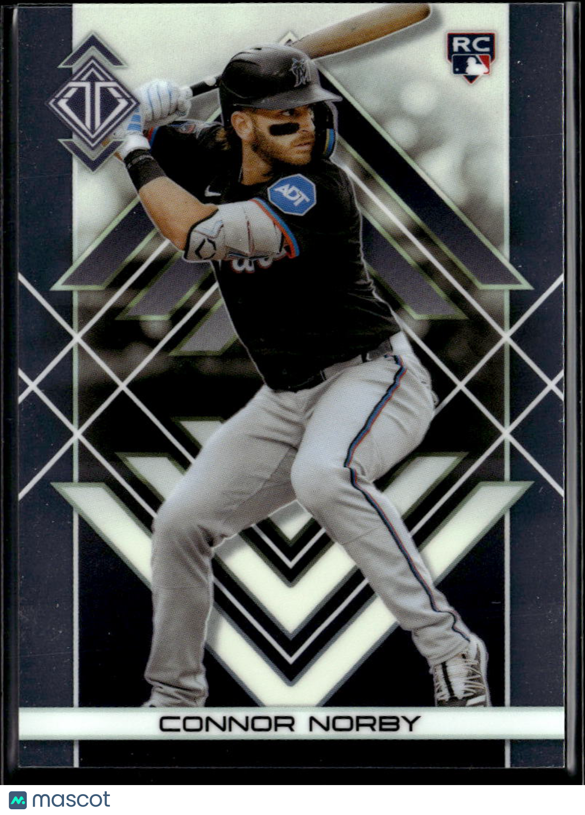 Connor Norby 2025 Topps Transcendent RC Miami Marlins